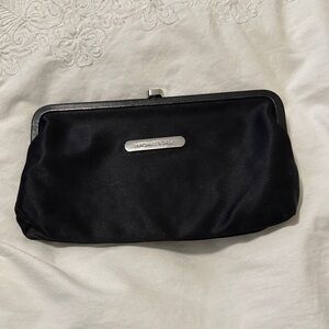 Michael Kors Black Satin Clutch